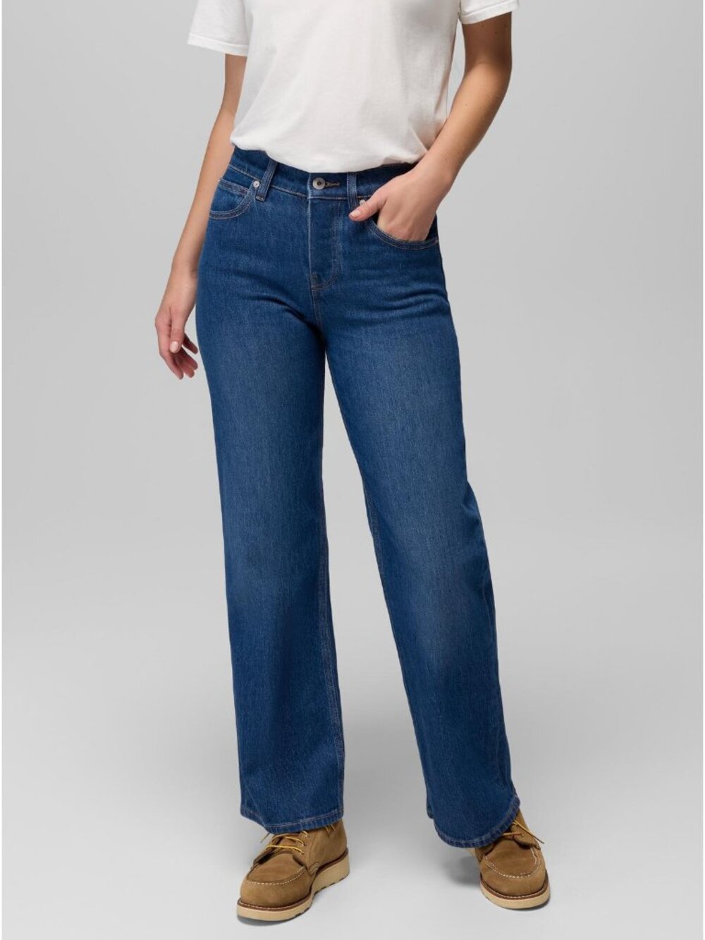 Carlsbad 760 Wide Leg Women's Jeans in Dark Blue 32x32 Organic Cotton Like New